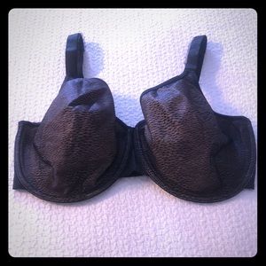 Chantelle black underwire bra 34 DDDD